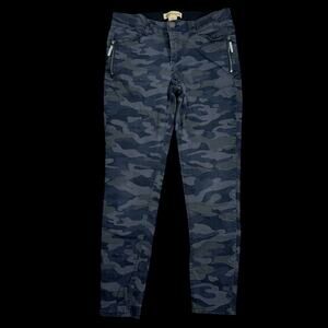 Democracy Camo Ab Solution Jeans | Gray | Size 10 | Ankle Skinny